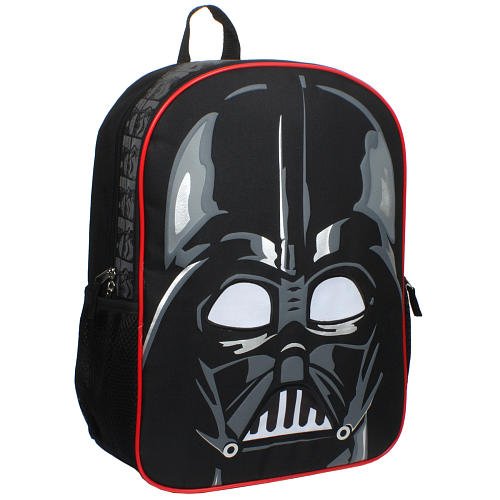 6841910089624 - STAR WARS DARTH VADOR ANI MEI 16 INCH PREMIUM HIGH QUALITY BACKPACK - COMES ALIVE WITH ANIMATED LIGHT & SOUND TECHNOLOGY - SAYS MULTIPLE PHRASES.