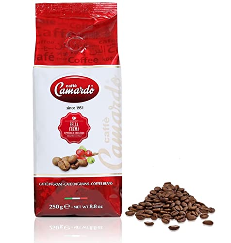0685105003424 - CAMARDO GOURMET BELLA CREMA LE SELEZIONI PREMIUM COFFEE BEANS IMPORTED FROM ITALY