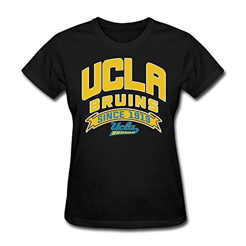 6851898902235 - SPOW WOMEN'S NCAA UCLA BRUINS CALIFORNIA LOS ANGELES TEAMS LOGO T-SHIRT BLACK