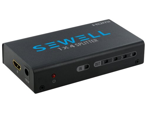 0685289236533 - SEWELL DIRECT SW-23653 1X4 V1.3B HDMI SPLITTER