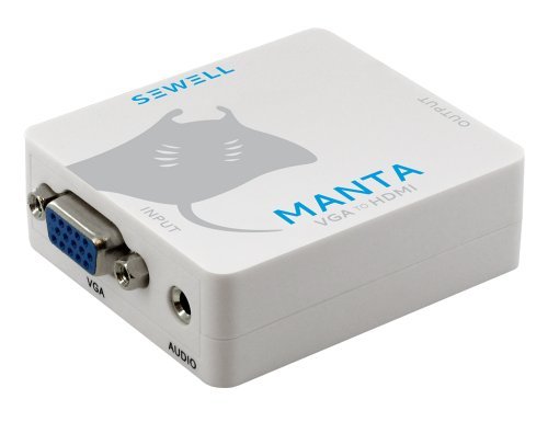 0685289300081 - SEWELL DIRECT SW-30008 MANTA VGA TO HDMI WITH 1080P SCALER