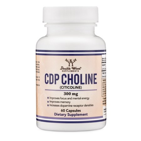 0685349903207 - CDP CHOLINE (CITICOLINE) SUPPLEMENT, PHARMACEUTICAL GRADE, MADE IN USA (60 CAPSULES 300MG)