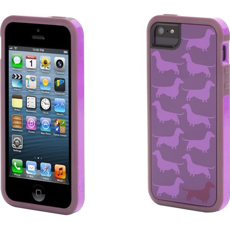 0685387377268 - GRIFFIN DIXIE COLLECTION CARRYING CASE FOR APPLE IPHONE 5/5S - RETAIL PACKAGING - GRAPE/HYACINTH
