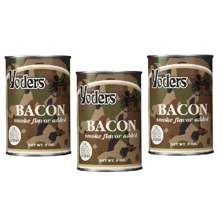0685450495219 - YODER'S REAL CANNED BACON (3 CANS)