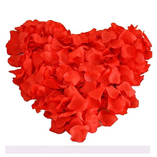 6855236154959 - KIWIBABY FABRIC SILK FLOWER ROSE PETALS WEDDING PARTY DECORATION TABLE CONFETTI PACKAGE OF 1000