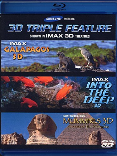 0685738997220 - SAMSUNG IMAX 3D TRIPLE FEATURE: GALAPAGOS, INTO THE DEEP, MUMMIES: SECRETS OF TH