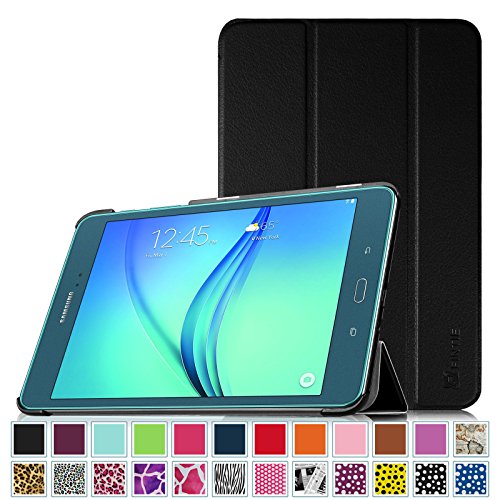 0685784907013 - FINTIE SAMSUNG GALAXY TAB A 8.0 SMART SHELL CASE - ULTRA SLIM LIGHTWEIGHT STAND COVER WITH AUTO SLEEP/WAKE FEATURE FOR SAMSUNG GALAXY TAB A 8-INCH TABLET SM-T350, BLACK
