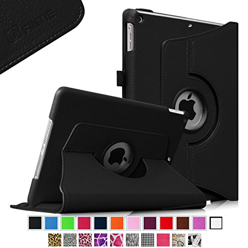 0685784920876 - FINTIE APPLE IPAD AIR CASE - 360 DEGREE ROTATING STAND CASE COVER WITH AUTO SLEEP / WAKE FEATURE FOR IPAD AIR (IPAD 5TH GENERATION) 2013 MODEL, BLACK