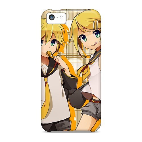 0686005189911 - HIGH QUALITY LOVINGPOP LEN KAGAMINE RIN KAGAMINE SKIN CASE COVER SPECIALLY DESIGNED FOR IPHONE - 5C