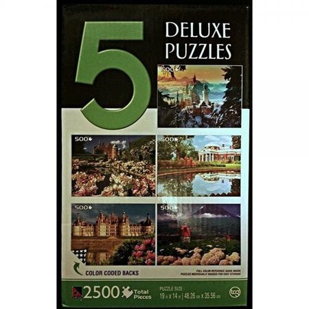 0686141588050 - 5 CASSE-TETE DE LUXE PUZZLES- KITTENS AND DOGS