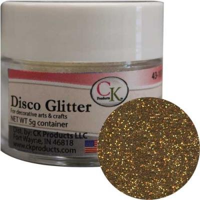 0687077258109 - DISCO GLITTER - AMERICAN GOLD - 5 GRAMS