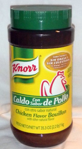 0687114706068 - KNORR CALDO DE POLLO - CHICKEN BOUILLON 35.3OZ/2.2LB BOTTLE PRODUCT FROM MEXICO