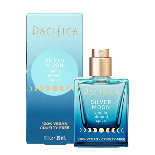 0687735304964 - PACIFICA BEAUTY | SILVER MOON SPRAY PERFUME | VANILLA, ALMOND, SPICE NOTES | NATURAL + ESSENTIAL OILS | CLEAN FRAGRANCE | VEGAN + CRUELTY FREE