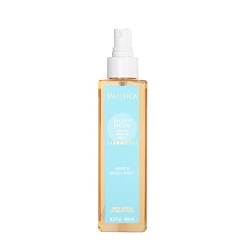 0687735304971 - PACIFICA BEAUTY | SILVER MOON HAIR PERFUME & BODY SPRAY | VANILLA, ALMOND, SPICE NOTES | NATURAL + ESSENTIAL OILS | ALCOHOL FREE | CLEAN FRAGRANCE | VEGAN + CRUELTY FREE