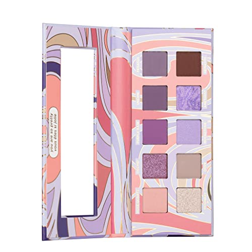 0687735306012 - PACIFICA BEAUTY, PURPLE NUDES MINERAL EYESHADOW PALETTE, 10 WEARABLE PURPLES SHADES, MATTE, SHIMMER, METALLIC, EYE MAKEUP, LONGWEARING AND BLENDABLE, INFUSED WITH COCOA BUTTER, VEGAN, CRUELTY FREE