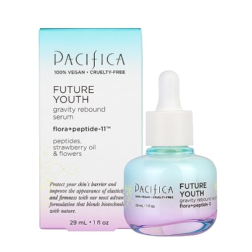 0687735306593 - PACIFICA BEAUTY, FUTURE YOUTH GRAVITY REBOUND SERUM, MULTI PEPTIDE COMPLEX, LIGHTWEIGHT, IMPROVE FINE LINES, ANTI-AGING, FIRMING, BOUNCY YOUTHFUL SKIN, VEGAN, CRUELTY FREE