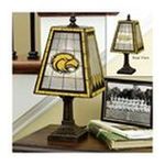 0687746430645 - SOUTHERN MISS GOLDEN EAGLES 14 ART GLASS TABLE LAMP