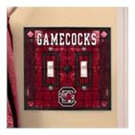 0687746565347 - SOUTH CAROLINA GAMECOCKS DOUBLE LIGHTSWITCH COVER