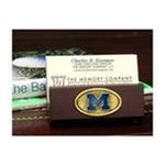 0687746915500 - MEMORY COMPANY MICHIGAN WOLVERINES BUSINESS CARD HOLDER