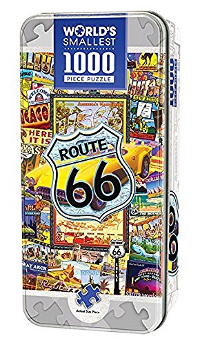 0687927729858 - ROUTE 66 - 1000 PIECE WORLD'S SMALLEST JIGSAW PUZZLE