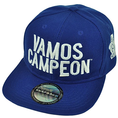 0687965743694 - VAMOS CAMPEON LETS GO CHAMP SNAPBACK FLAT BILL BLUE BOXER SHANNON CANNON BRIGGS
