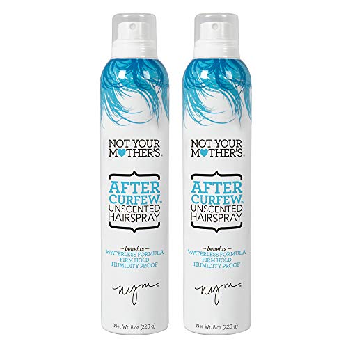 0688047134386 - NOT YOUR MOTHER’S AFTER CURFEW SHAPING HAIRSPRAY - UNSCENTED, 8 OUNCES, 2 COUNT