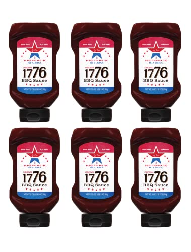 0688099530679 - RED GOLD REDNECK RIVIERA ORIGINAL 1776 BBQ SAUCE, NO HIGH FRUCTOSE CORN SYRUP, 21 OUNCE SQUEEZE BOTTLES, 6-PACK
