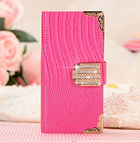 6881881495062 - SAMSUNG GALAXY NOTE 3 CASE, PREMIUM PU LEATHER WALLET CASE FOR GALAXY NOTE 3 (PINK, LUXURIOUS LOOK, BUILT-IN CREDIT CARD/ID CARD SLOT) BY SUNNY DAY