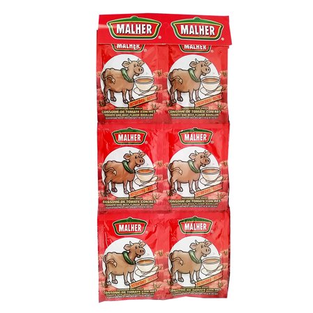 0688474666573 - MALHER TOMATO BEEF BOUILLON 0.35 OZ - CONSOME DE TOMATE RES (PACK OF 32)
