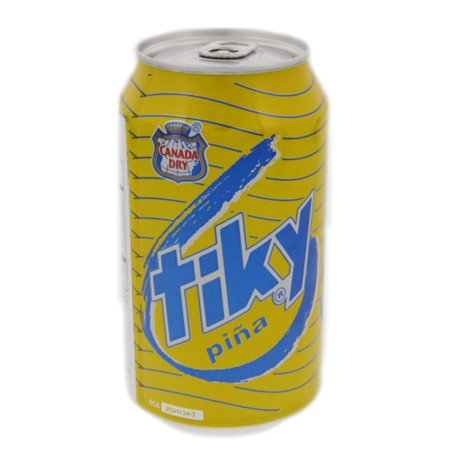 0688474668638 - TIKY PINEAPPLE DRINK 12 OZ (CAN) - REFRESCO DE PINA (PACK OF 6)
