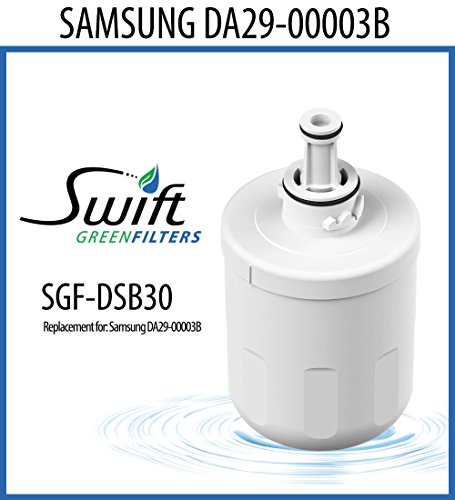 0688580916395 - SAMSUNG REPLACEMENT WATER FILTER DA2900003, DA6100159, TADA2900003A, DA2900003AB, DA6100159AB 100% RECYCLABLE, AND MADE IN U.S.A. AND CANADA SGF-DSB30