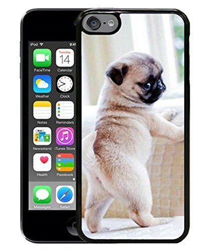 6887248444698 - BABY PUGS BLACK FOR IPOD TOUCH 6 CASE