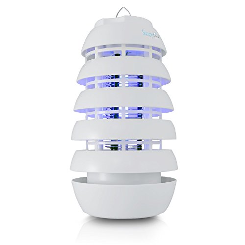 0068888761345 - SERENELIFE PSLMSQR10 - BUG ZAPPER ELECTRIC LIGHT - OUTDOOR PEST CONTROL INSECT MOSQUITO KILLER