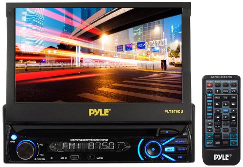 0068888994194 - PYLE PLTS76DU 7-INCH TOUCH SCREEN MOTORIZED TFT/LCD MONITOR WITH DVD/CD/MP3/AM/FM RECEIVER