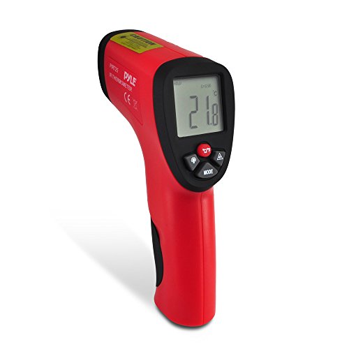 0688890067114 - PYLE PIRT25 - NON CONTACT COMPACT DIGITAL LASER SURFACE INFRARED THERMOMETER TEMPERATURE GUN WITH LASER POINT