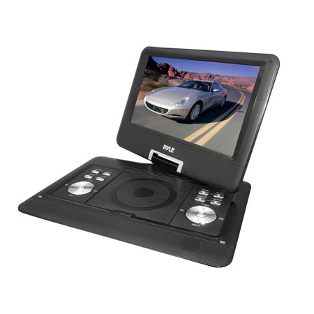 0688890192472 - PYLE HOME PDH14 14-INCH PORTABLE TFT/LCD MONITOR WITH BUILT-IN DVD PLAYER MP3/MP