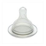 0689076158886 - SILICONE WIDE NECK NIPPLES SLOW FLOW 3 PACKS