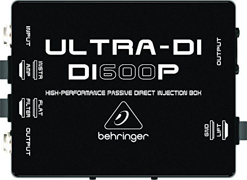 0689076807685 - BEHRINGER ULTRA-DI DI600P HIGH-PERFORMANCE PASSIVE DI-BOX