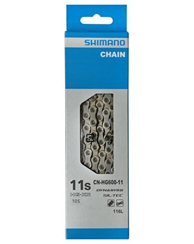 0689228637948 - SHIMANO CN-HG600 11-SPEED CHAIN GRAY, ONE SIZE