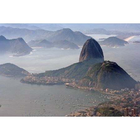 0689329636871 - RIO DE JANEIRO SUGAR LOAF MOUNTAIN BRAZIL-24 INCH BY 36 INCH LAMINATED POSTER WITH BRIGHT COLORS AND VIVID IMAGERY-FITS PERFECTLY IN MANY ATTRACTIVE FRAMES