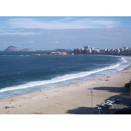 0689329879285 - LAMINATED POSTER RIO DE JANEIRO BEACH TOURIST COPACABANA BEACH POSTER PRINT 24 X 36