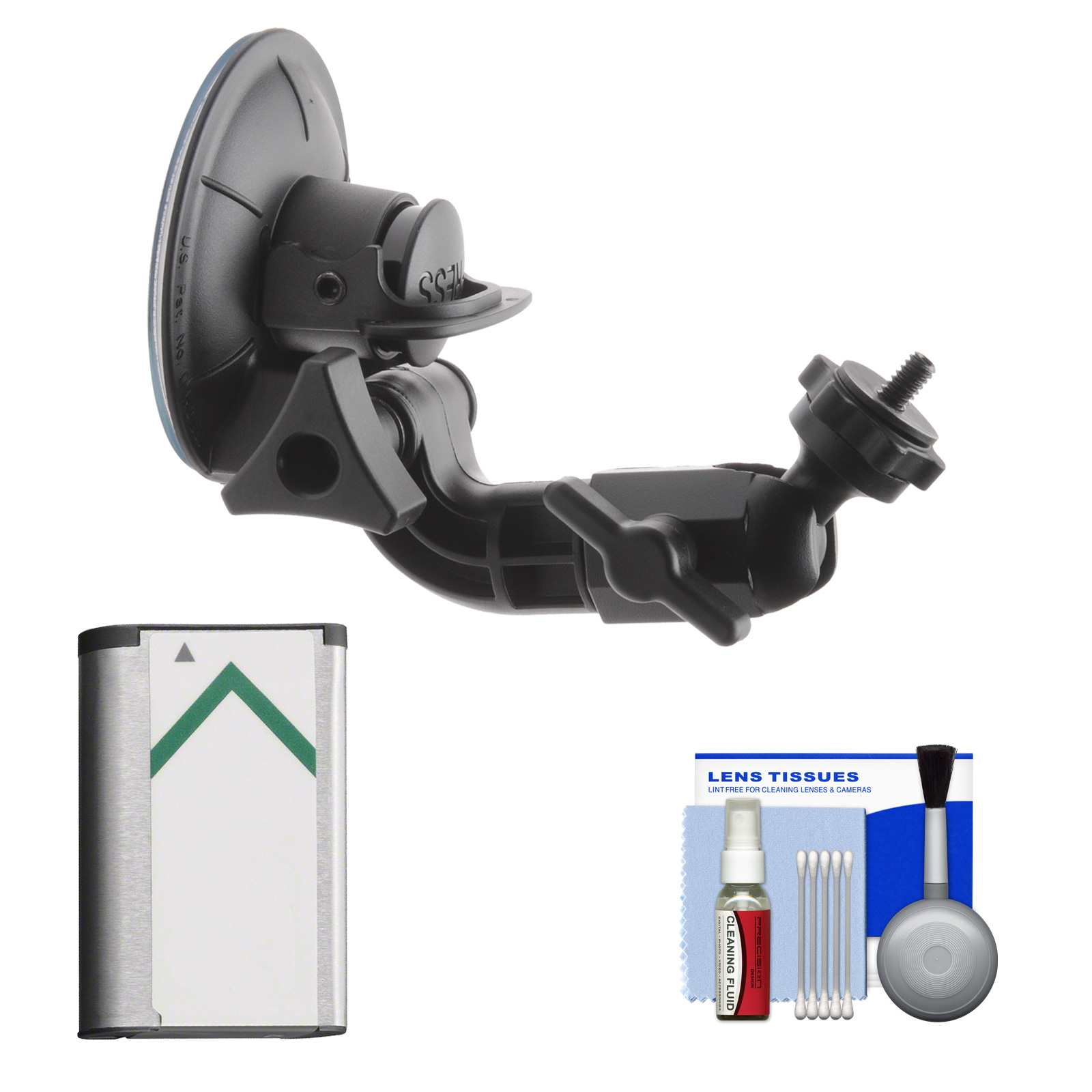0689466732535 - SONY PROFORMA PF-VCT-SC1 ACTION CAM SUCTION CUP MOUNT WITH NP-BX1 BATTERY + CLEANING KIT