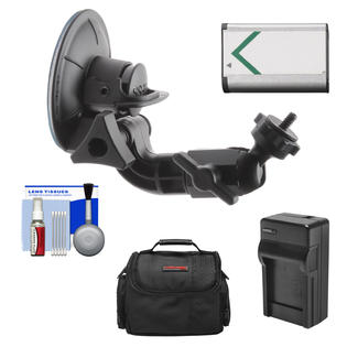 0689466732542 - SONY PROFORMA PF-VCT-SC1 ACTION CAM SUCTION CUP MOUNT WITH NP-BX1 BATTERY + CHARGER + CASE + ACCESSORY KIT