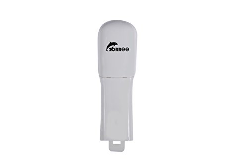 0689466857047 - ZORROO UNIVERSAL EASY BREATH SNORKEL PART FOR FULL FACE DIVING MASK, SNORKEL TUBE ONLY (WHITE, UNIVERSAL SIZE)