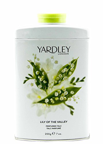 0689483155270 - YARDLEY OF LONDON LILY OF THE VALLEY PERFUMED TALC, 7 OZ, MADE IN ENGLAND - NEW FORMULA