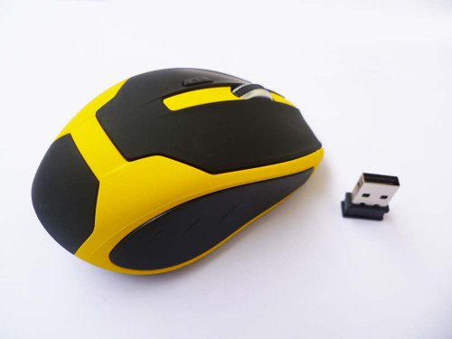 0689805603267 - PORTABLE OPTICAL WIRELESS GAMING GAME MOUSE USB RECEIVER RF 2.4G FOR LAPTOPS & DESKTOPS COMPUTER WIRELESS MOUSE