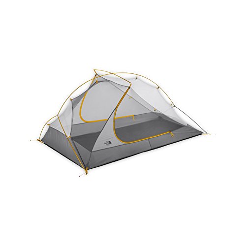 0689914096608 - THE NORTH FACE MICA FL 2 TENT: 2-PERSON 3-SEASON CANARY YELLOW/ZINC GREY, ONE SI