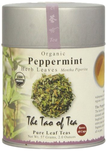 0689951111258 - THE TAO OF TEA, PEPPERMINT HERBAL TEA, LOOSE LEAF, 2 OUNCE TIN