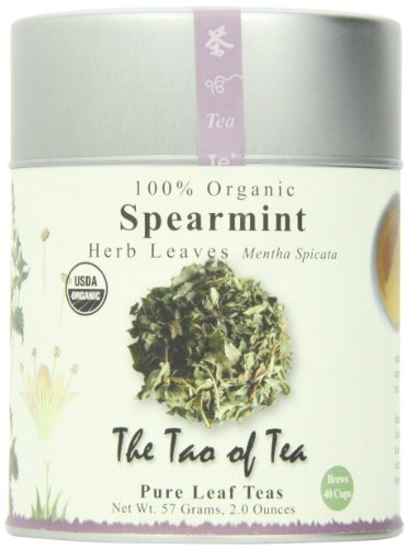 0689951111401 - THE TAO OF TEA, SPEARMINT HERBAL TEA, LOOSE LEAF, 2 OUNCE TIN