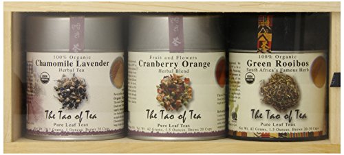 0689951130952 - THE TAO OF TEA HERBAL TEA SAMPLER CANS, 3-COUNT BOX